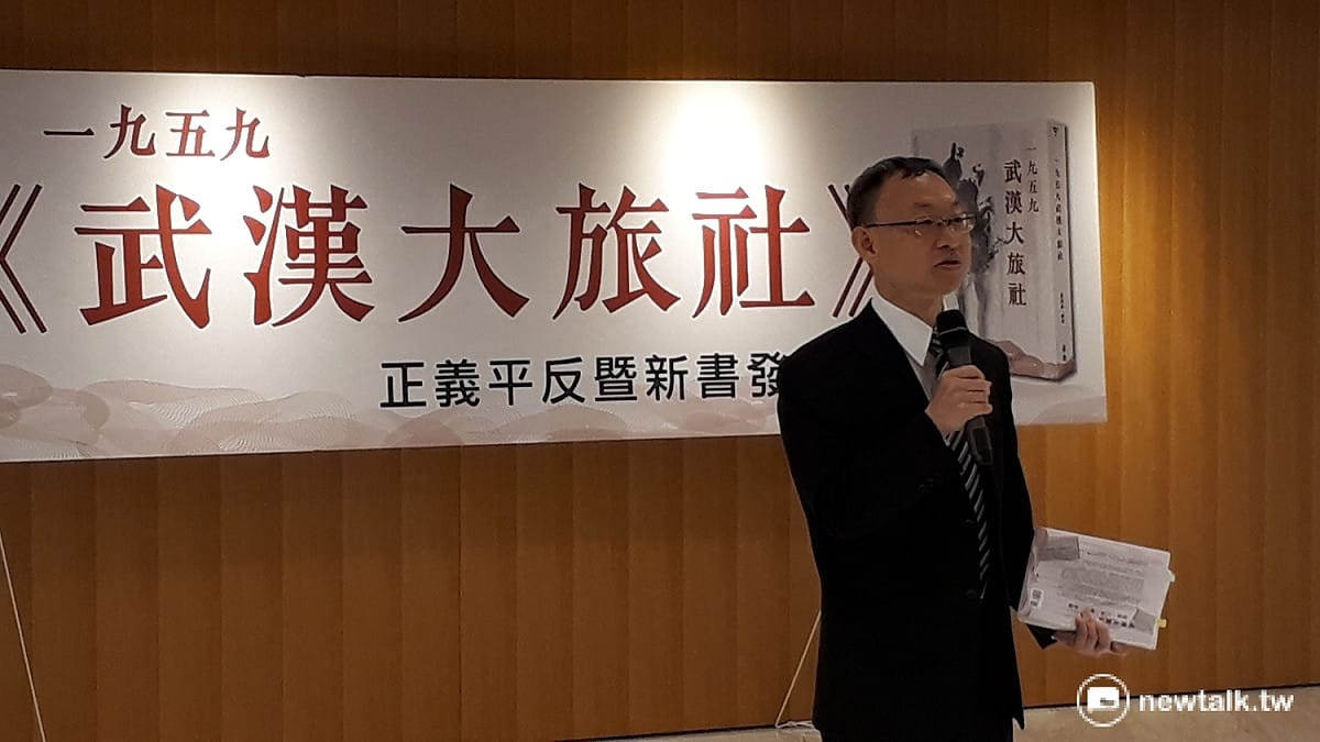 何朝棟律師主張，完整公布檔案，是轉型正義重要的一環。 圖：莊豐嘉／攝