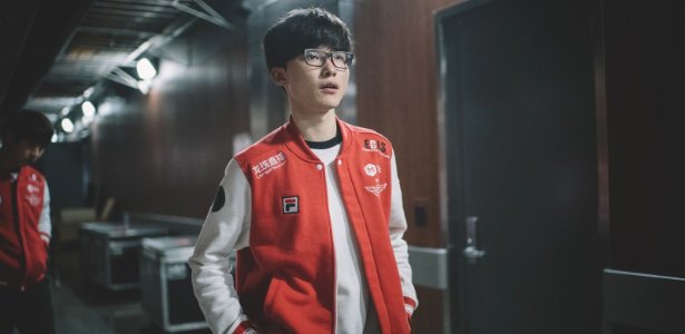 SKT隊伍中最強的便是中路選手「Faker」李相赫，有著「大魔王」、「天才中的天才」、「神中之神」稱號的他年僅20歲，便成了大部分《英雄聯盟》玩家心目中世界最強的選手。 圖：翻攝自 SK Telecom T1官方推特