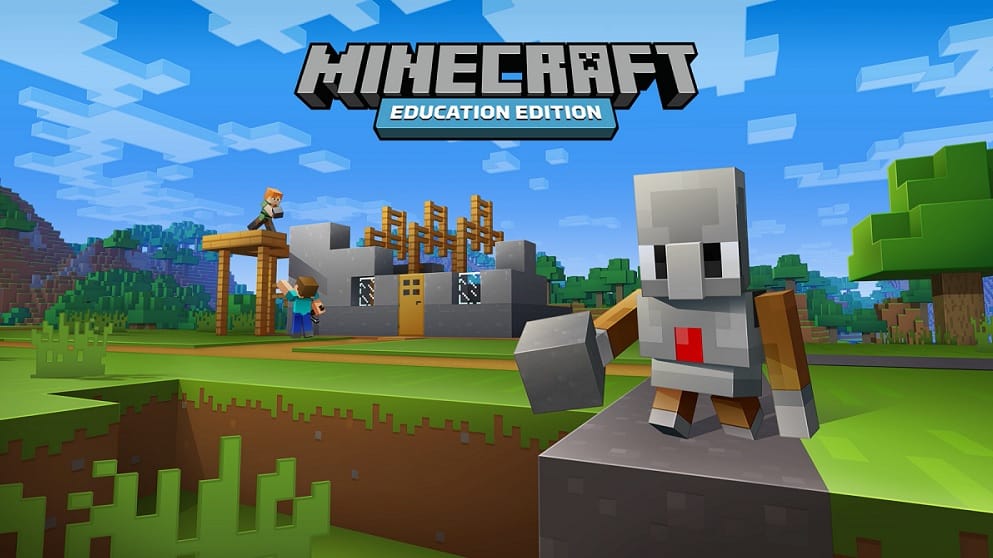 《Minecraft》「當個創世神」源自於瑞典遊戲設計師馬庫斯•阿列克謝•泊松開發的一款沙盒遊戲。內容充滿著幾何、邏輯應用、培養創意解決問題能力，現今已成為備受青睞的學習資源。 圖：Microsoft 提供