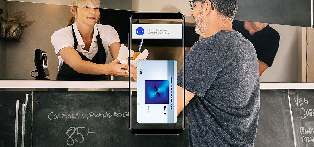 繼Apple Pay登台，Samsung Pay亦於昨日正式進駐台灣，以手機代替信用卡的概念或許將來會成為主流。如合作範圍擴大，未來坐捷運或超商繳費或許也能夠使用Samsung Pay？ 圖：翻攝自Samsung