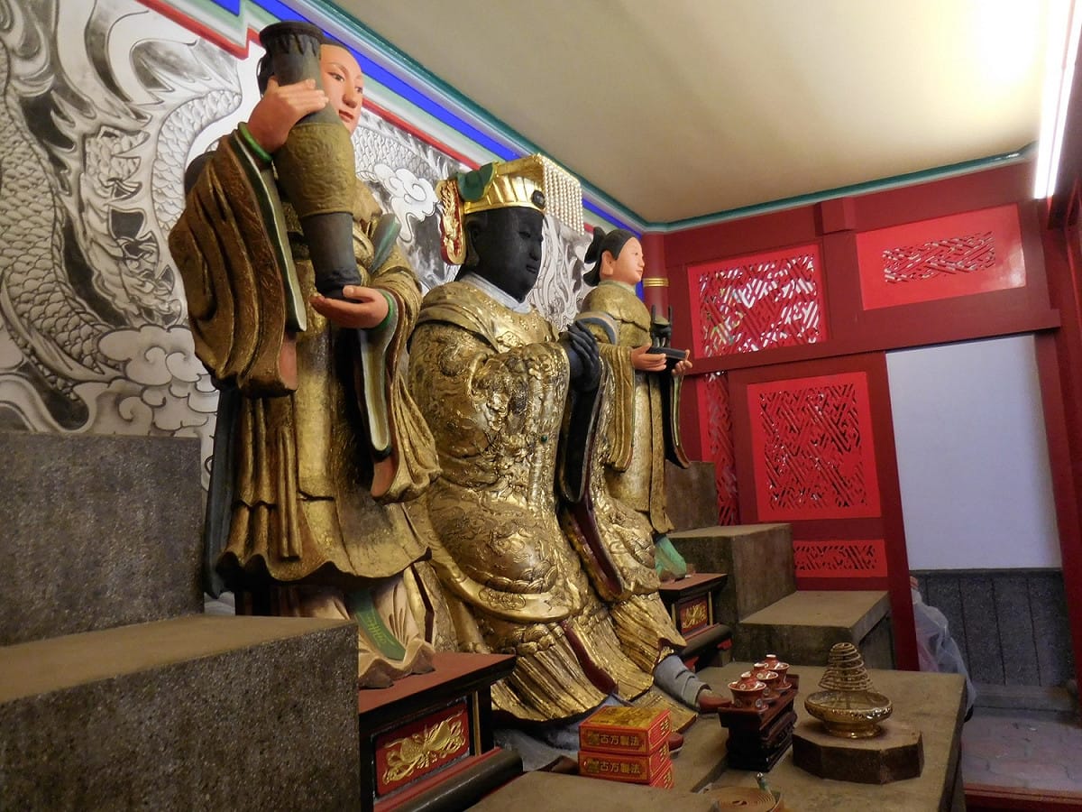 朴子市配天宮建於1687年，目前為嘉義縣定古蹟，香火鼎盛，是台灣唯一由天上聖母媽祖擔任求子主祀神的媽祖廟。 圖：嘉義市政府提供