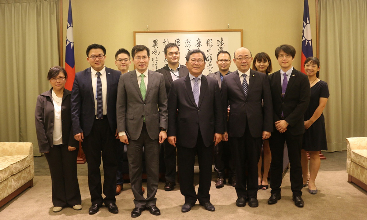 針對南韓將於9日進行總統補選，民進黨組成觀選團將於6日出發。 圖：民進黨提供