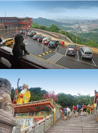 南山福德宮建築集傳統宮廟藝術之大成，其木造架構、石刻、木雕尤其精緻，也是新北市最大的土地公廟。 圖：翻攝自南山福德宮官方網站