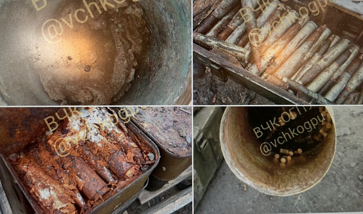 俄烏戰爭持續延燒，但俄羅斯有部隊收到已經生鏽甚至解體的彈藥。 圖：翻攝自@ChrisO_wiki推特