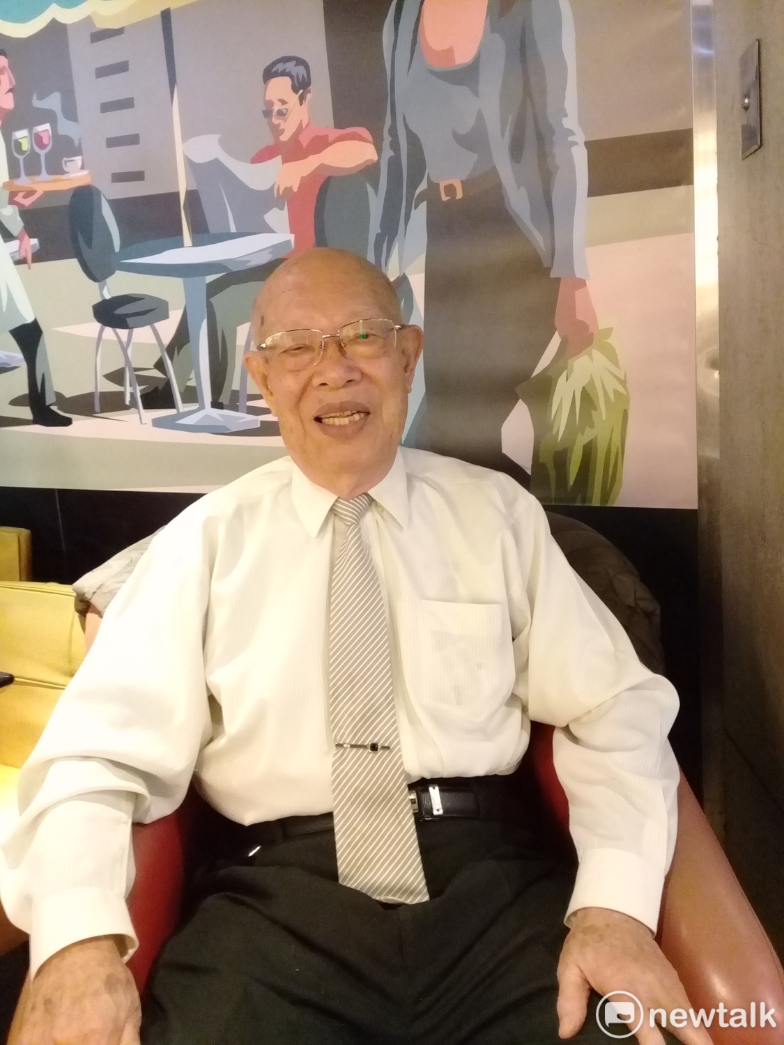 「政治受難者關懷協會」創會會長劉金獅。 圖：張文隆／攝