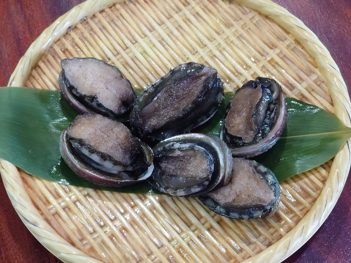 當季貢寮鮑肥美飽滿、肉質Q彈、味道鮮美。 圖：新北市漁業處提供