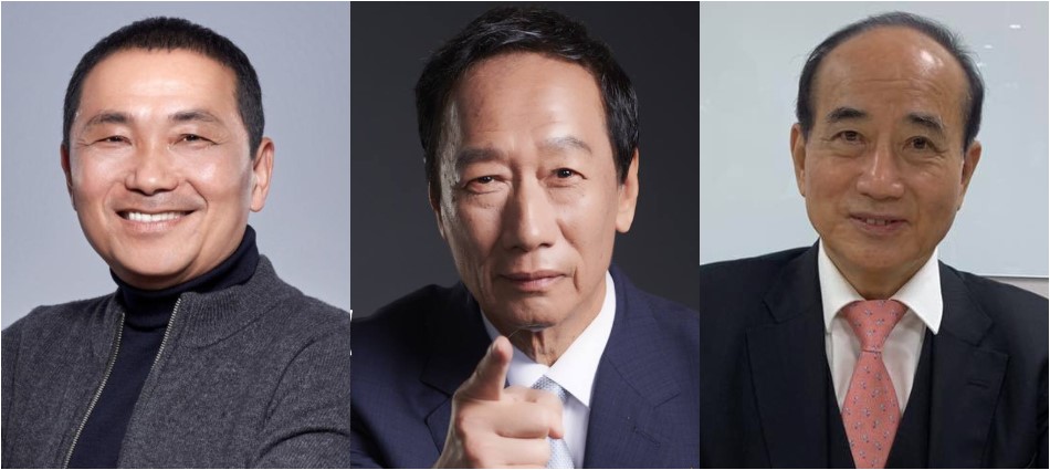 2024總統大選，國民黨人選尚未明朗。 image source:網路溫度計