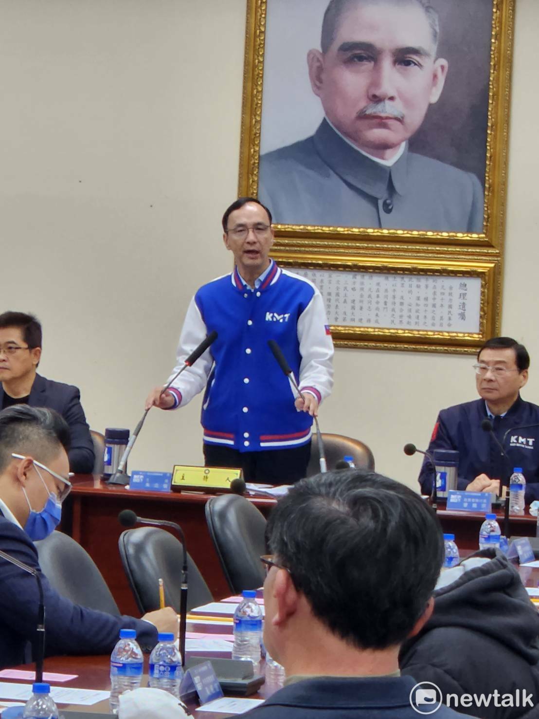 國民黨主席朱立倫。 圖：黃建豪/攝（資料照）