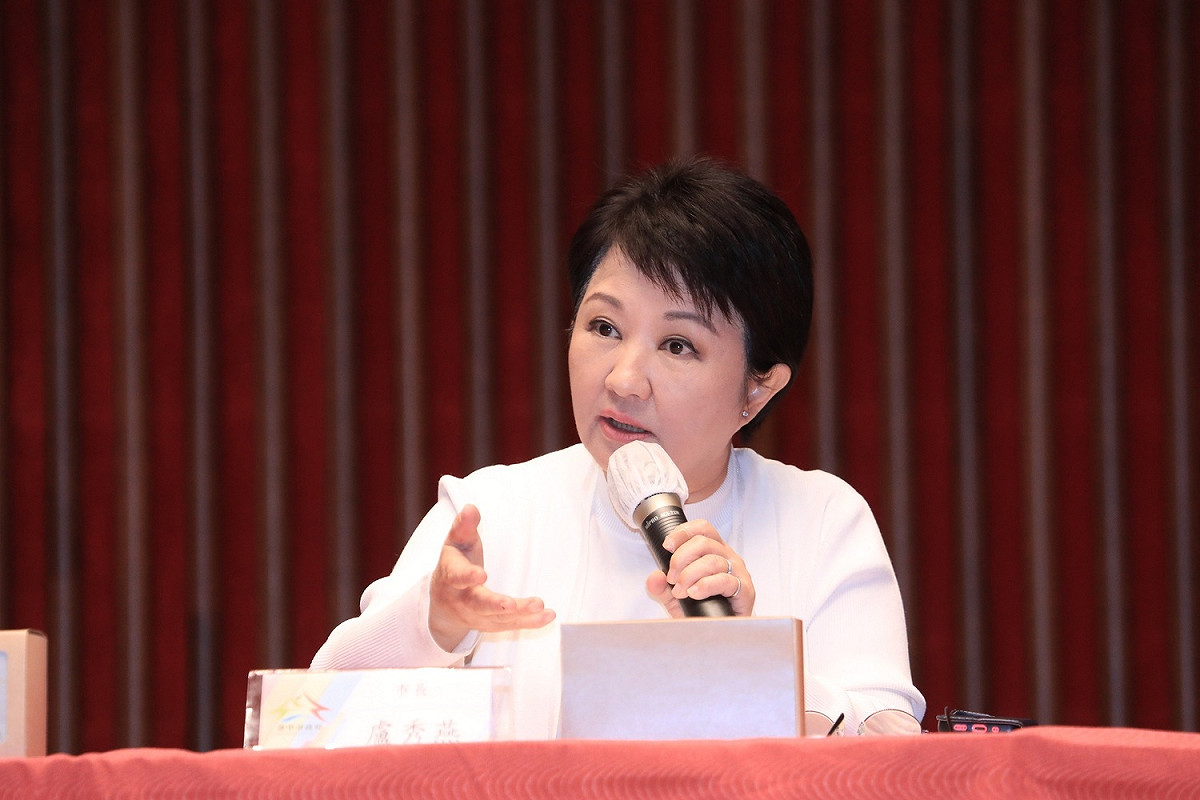 盧秀燕表示，2024大選她確定不會考慮擔任副手。 台中市政府/提供