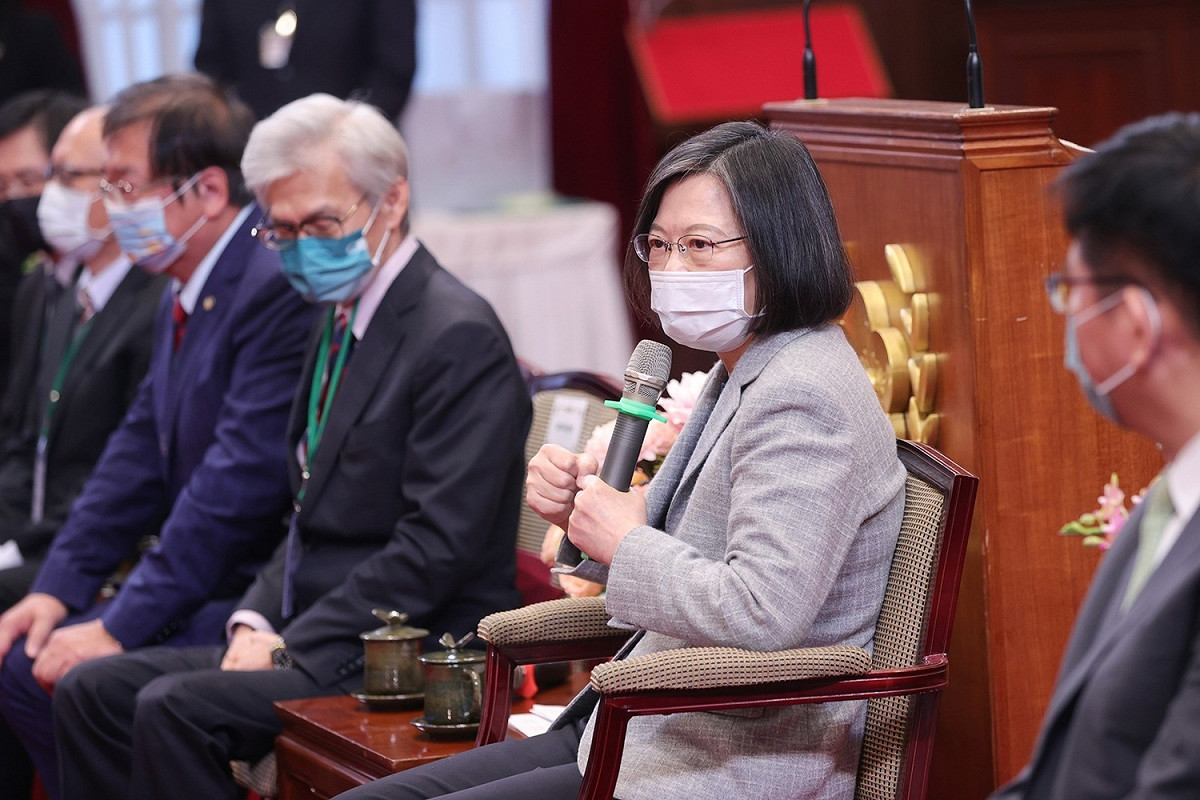 總統蔡英文。 圖：總統府/提供（資料照）