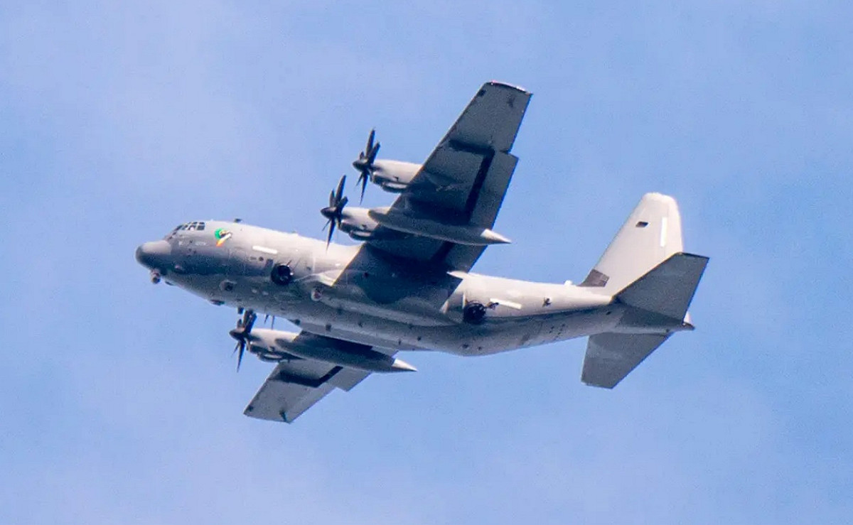 南韓媒體報導，美軍首次動用「空中砲艇」AC-130J特戰攻擊機參與韓美特戰部隊聯合演習，檢驗「精確打擊北韓核設施」能力。 圖：翻攝USAF官網(資料照片)