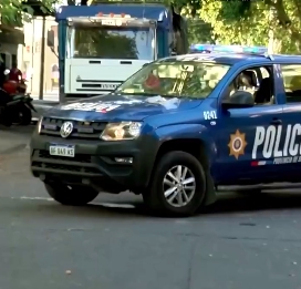 阿根廷警方在現場辦案。 圖 : 翻攝自環球網