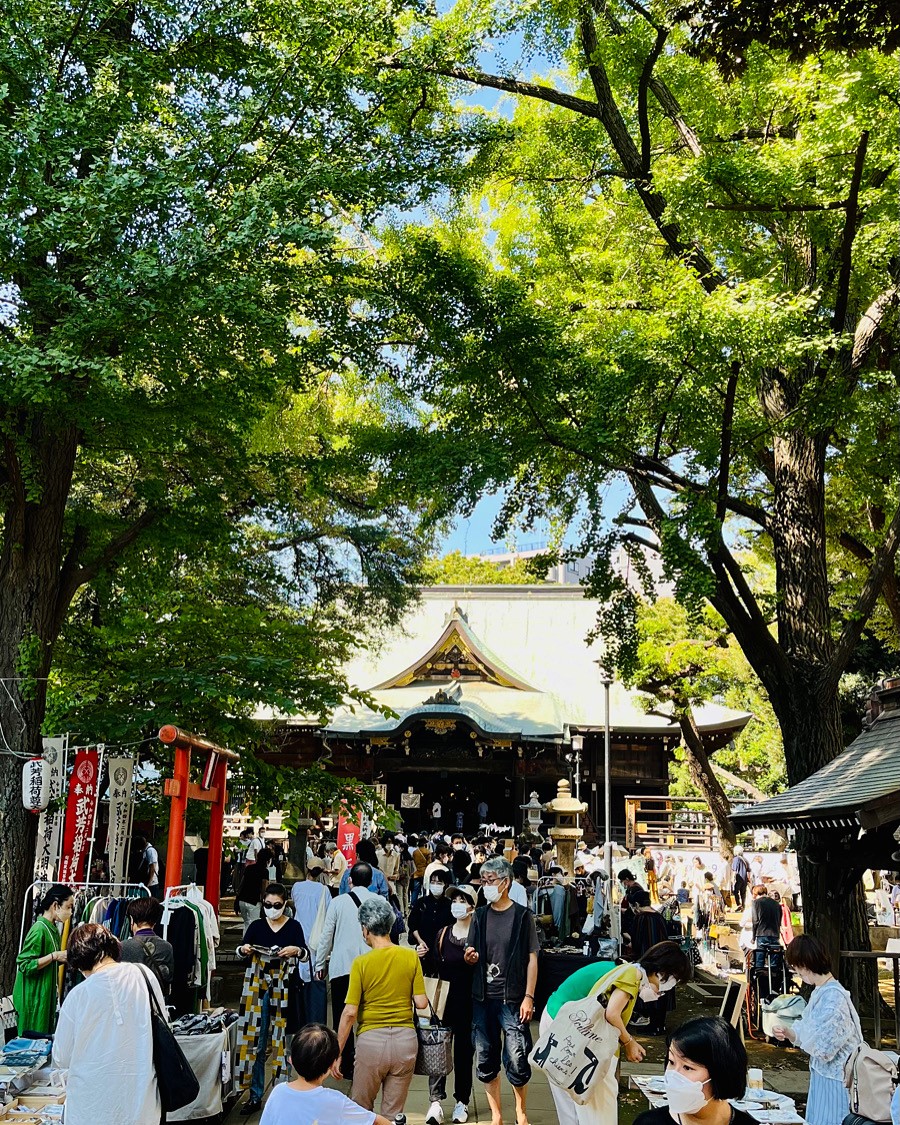 作為活動會場的鬼子母神堂創設於1578年。 圖：Ⓒ雜司谷 手創市集／提供