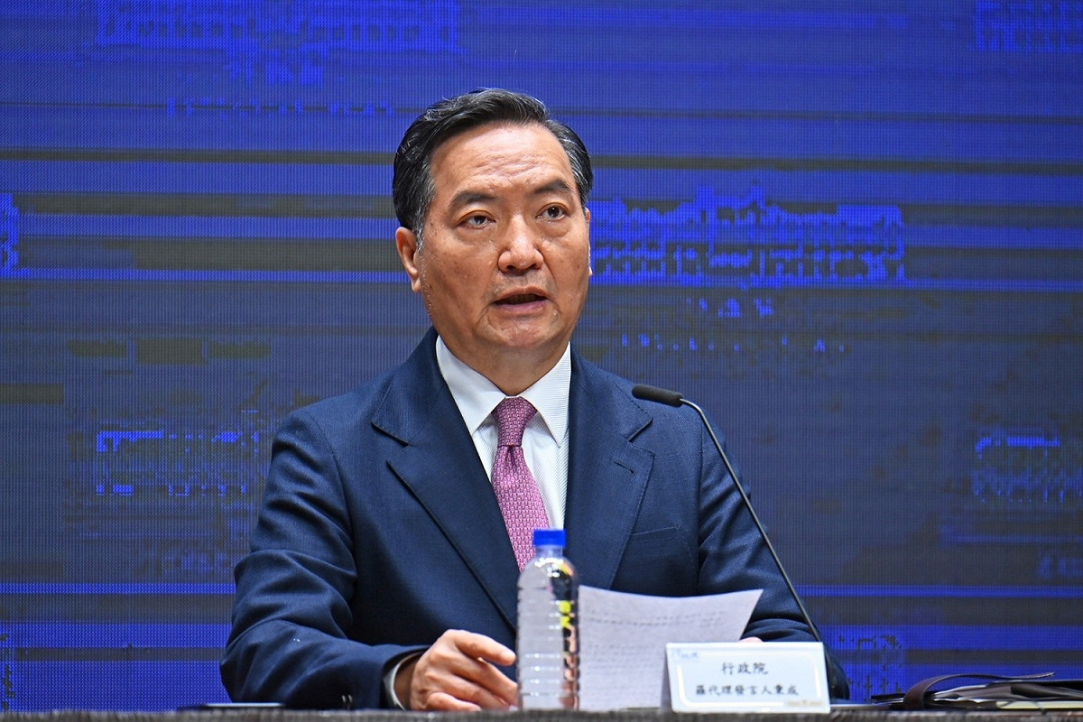 行政院代理發言人羅秉成。（資料照片） 圖：行政院提供