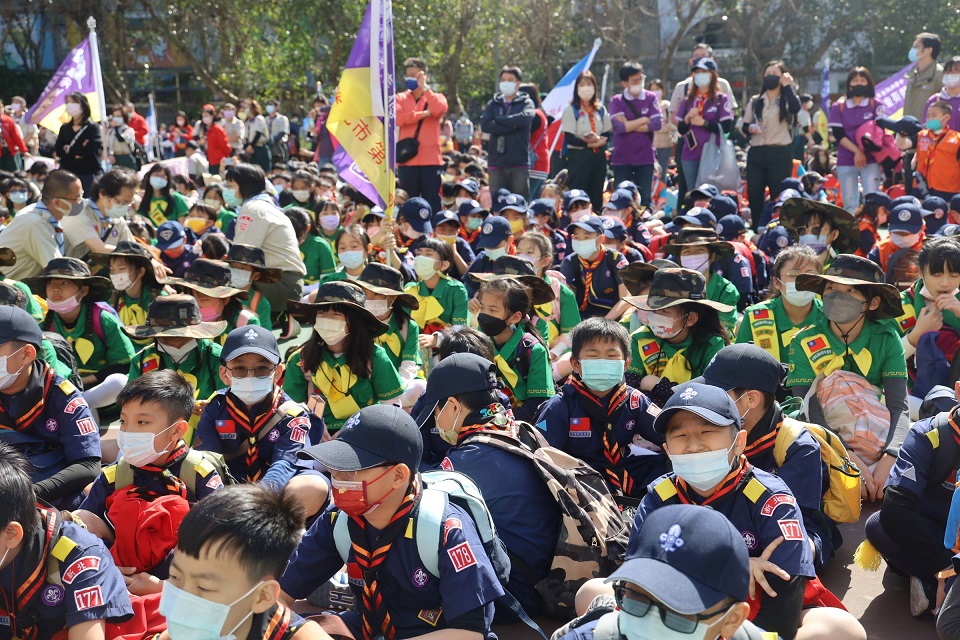 新北歡慶三五童軍節 圖：新北市教育局提供