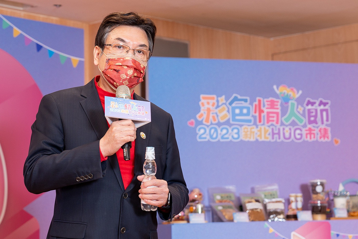 劉和然表示，希望透過打造府中第2個節慶「府中情人節」，吸引民眾前來體驗全新的環境氛圍。 圖：新北市經發局提供