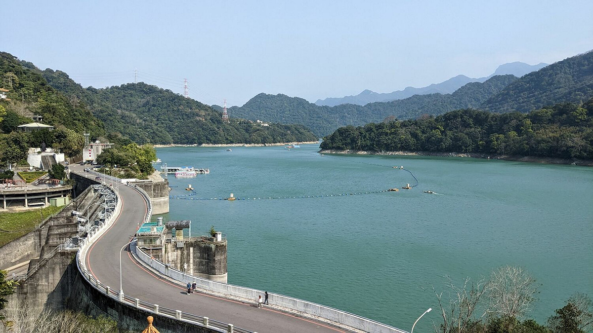 石門水庫蓄水率進帳。 圖：北水局／提供（資料照）