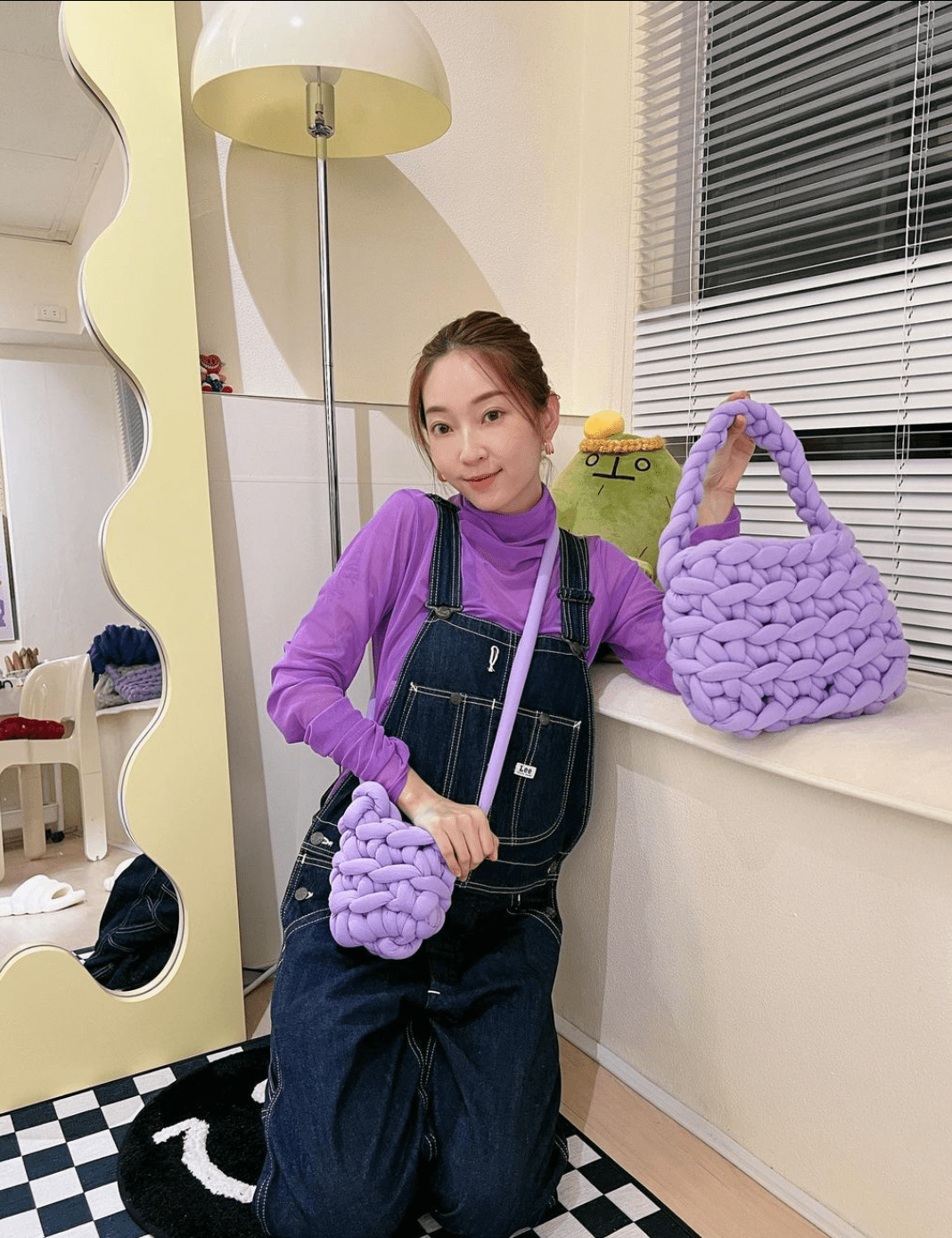 藝人翁馨儀近日在IG發文表示女兒在學校被同學說「妳媽有很多不好的新聞！」。 圖：翻攝自IG＠hsinyiwong