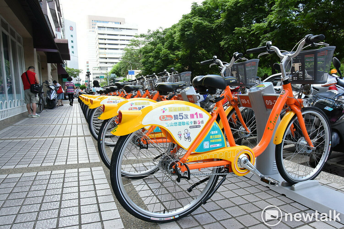 桃園市YouBike4/1起前1小時免費。 圖：林昀真/攝