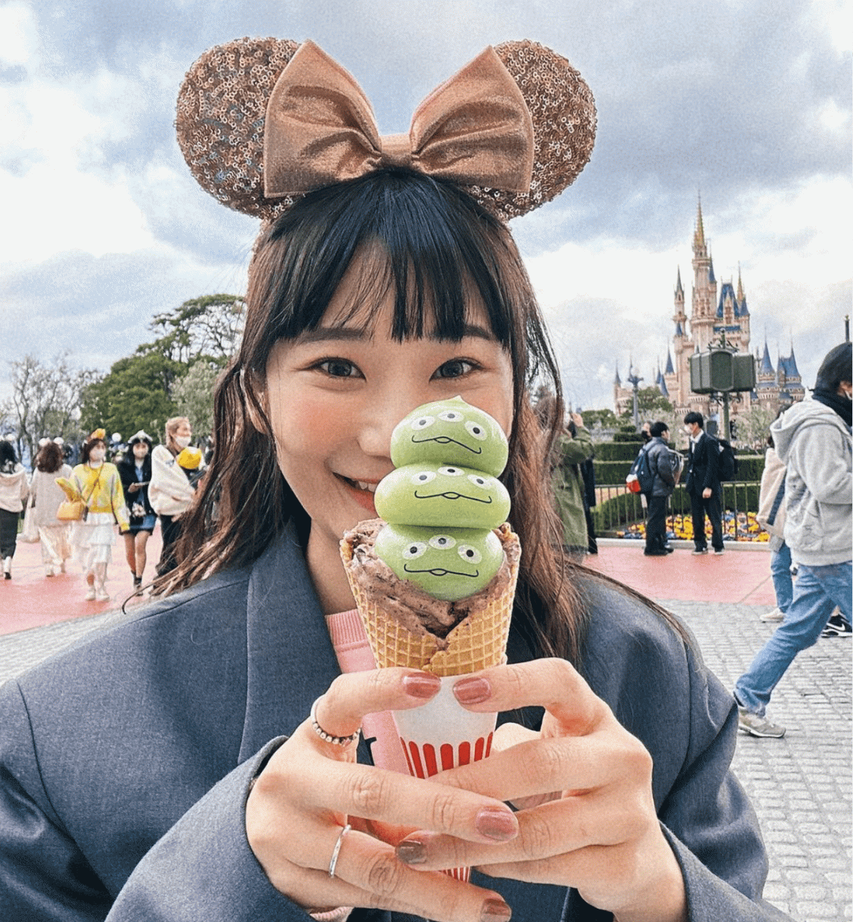 YouTuber愛莉莎莎近日睽違3年再到日本旅遊。 圖：翻攝自IG＠goodalicia