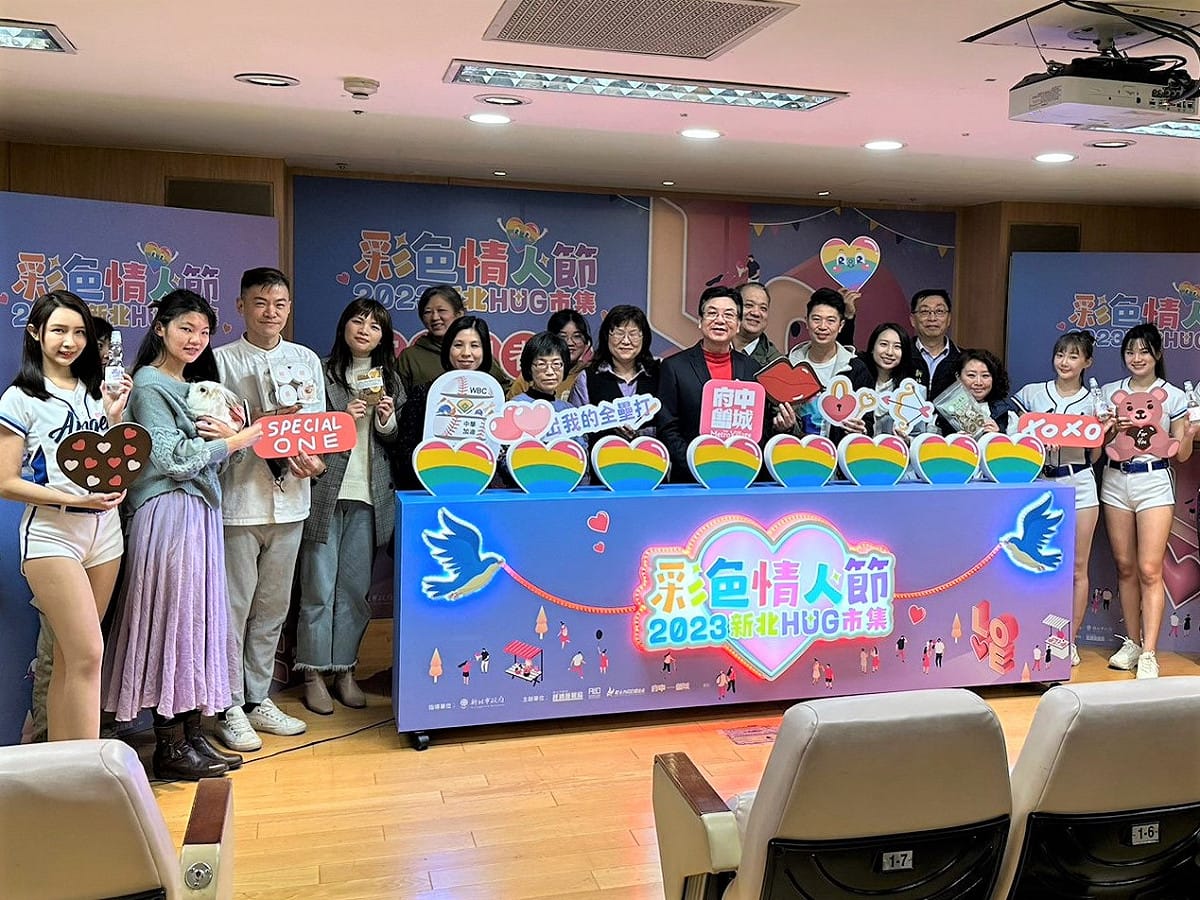 新北市青年局長錢念群出席「2023新北HUG市集」宣傳記者會。 圖：新北市青年局提供
