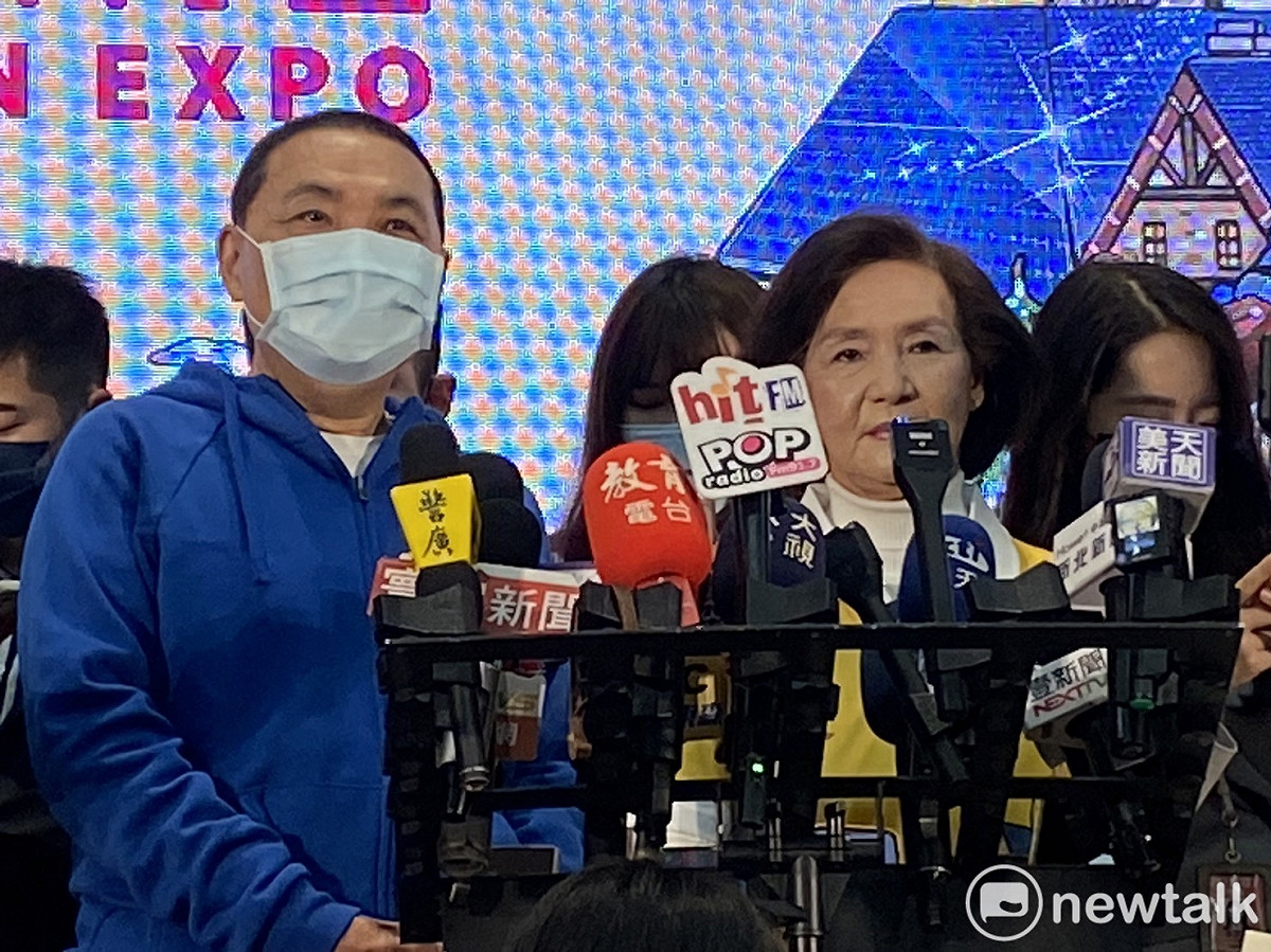 侯友宜表示，透過正副議長反應地方問題，能讓地方大小事順利進行。 圖：林昀真/攝