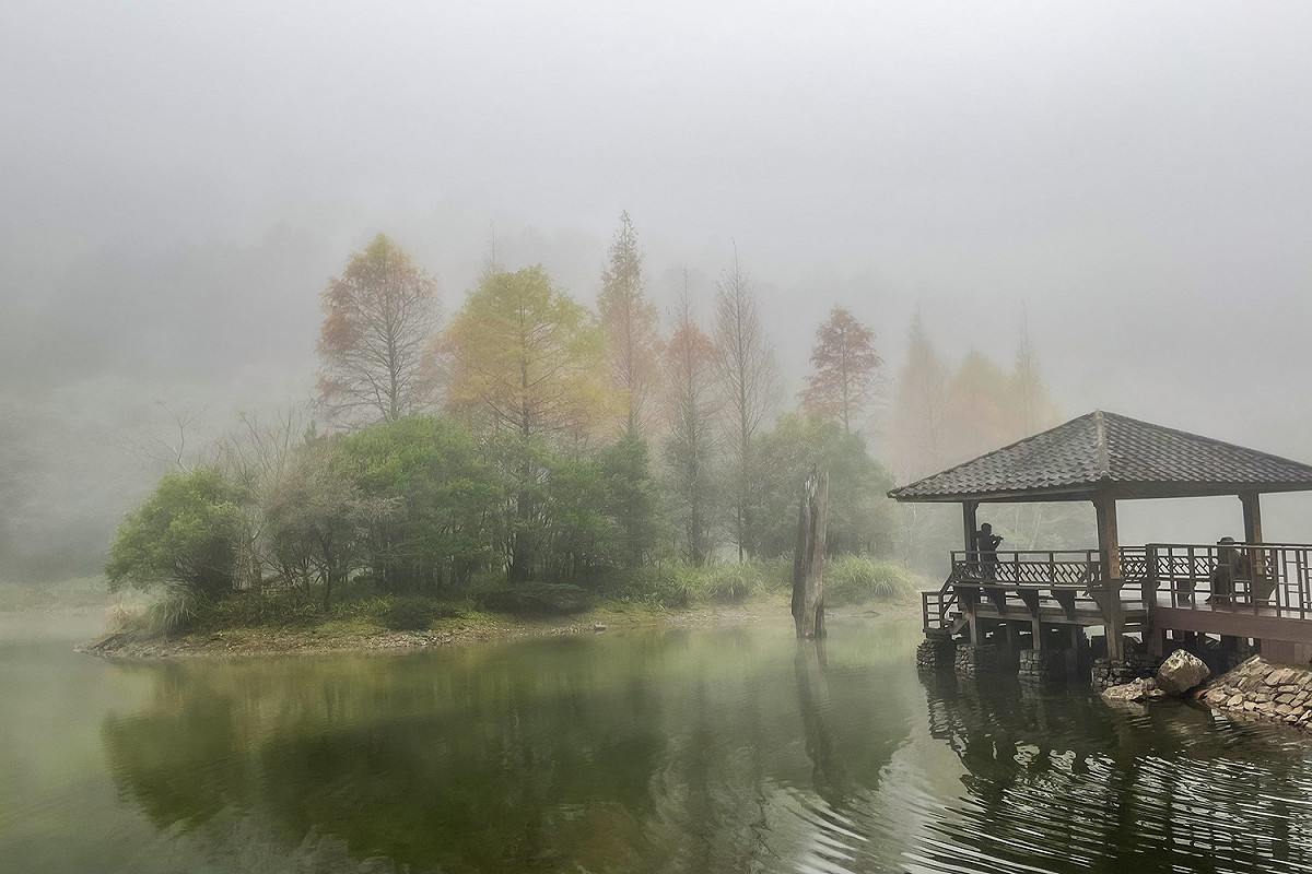 馬告生態園區-明池湖之二。 圖：力麗觀光集團提供