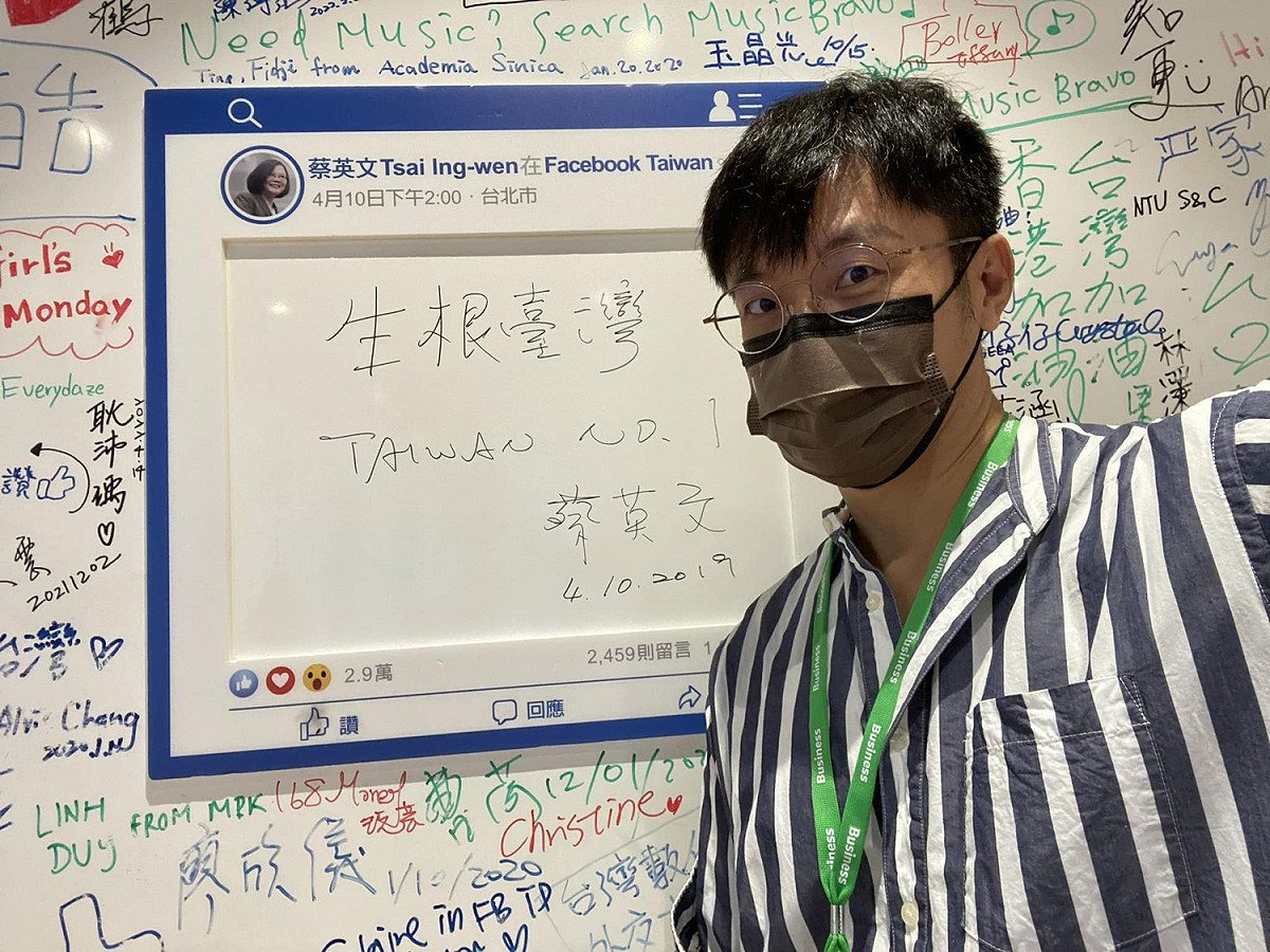 「焦糖哥哥」陳嘉行。 圖：翻攝自焦糖哥哥陳嘉行臉書（資料照）