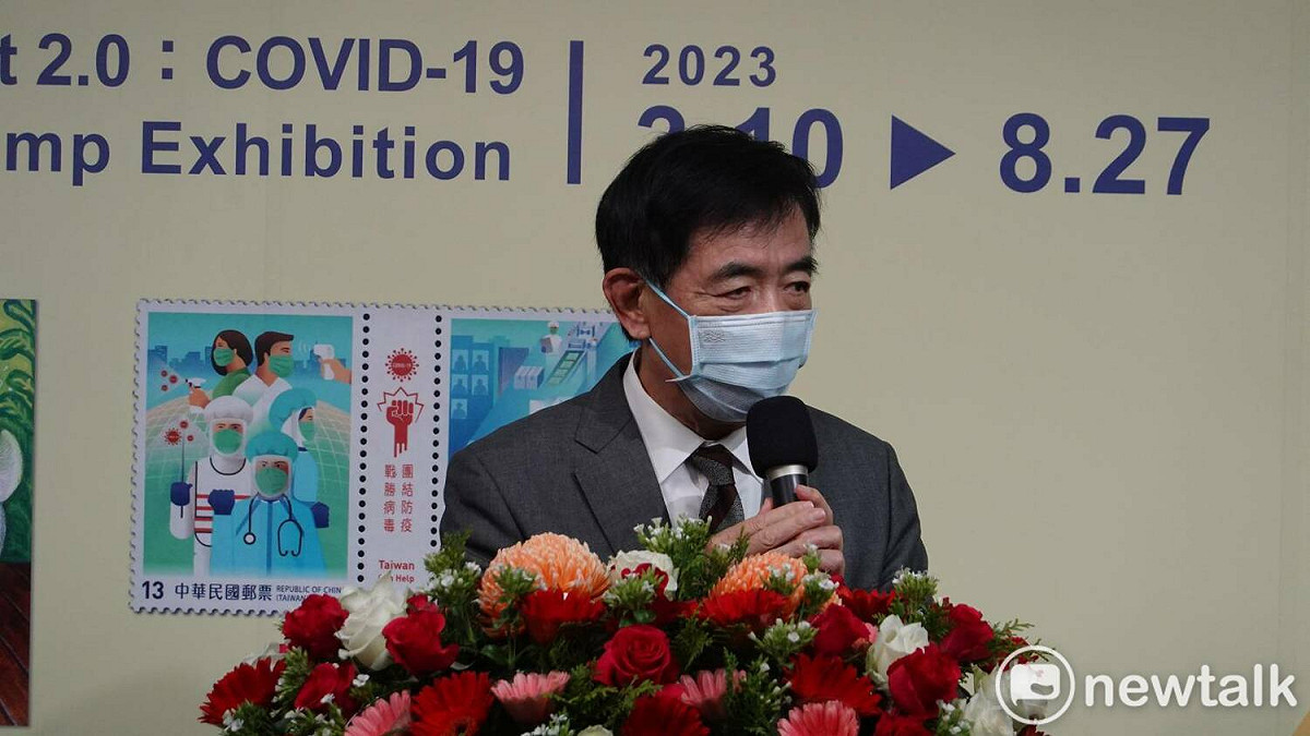 中華郵政公司董事長吳宏謀。 圖：孫家銘攝