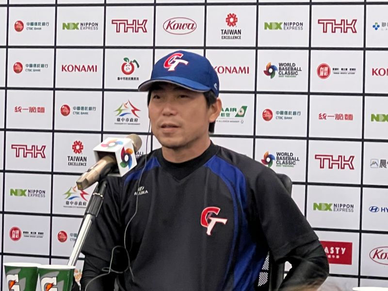 中華隊總教練林岳平。 （圖／記者簡名杉攝）