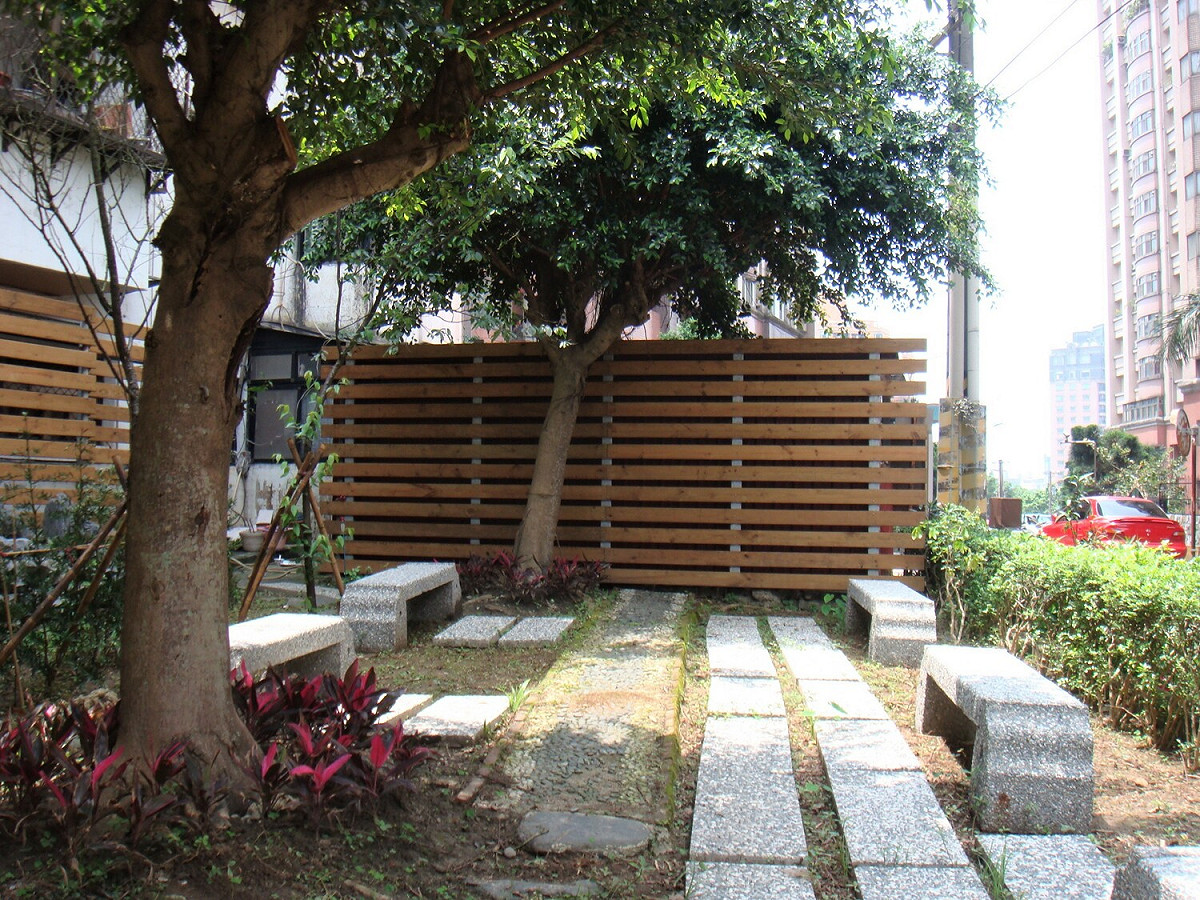 淡水區鄧公里綠美化改造後。 圖：新北市環保局提供