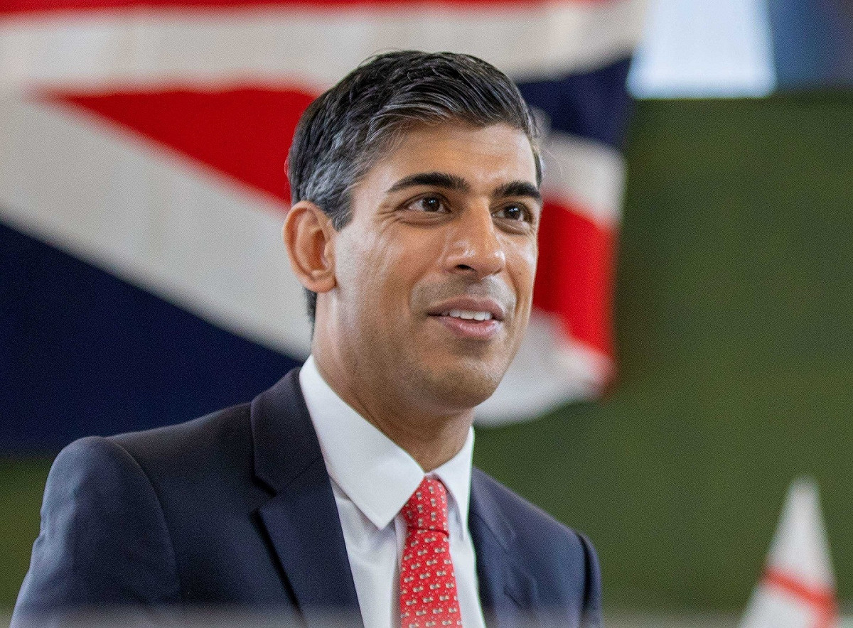 英國首相蘇納克（圖）。 圖：翻攝自蘇納克個人官網
