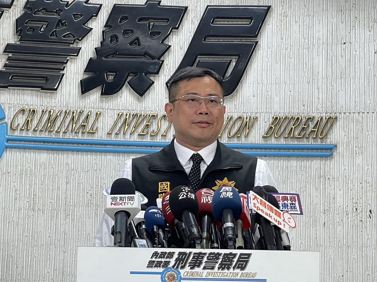刑事局國際科科長李泱輯。 圖：刑事警察局提供