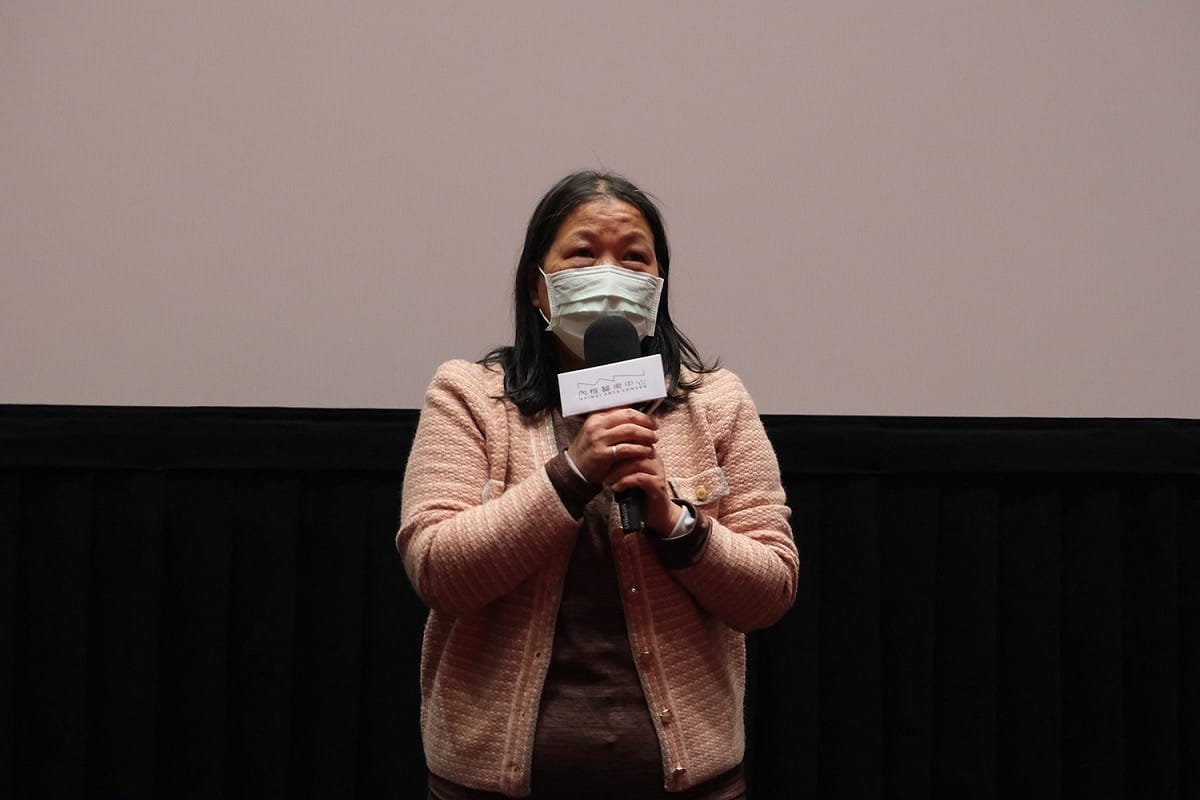 高雄市文化局專委陳美英。 圖：高雄學生民主聯盟/提供