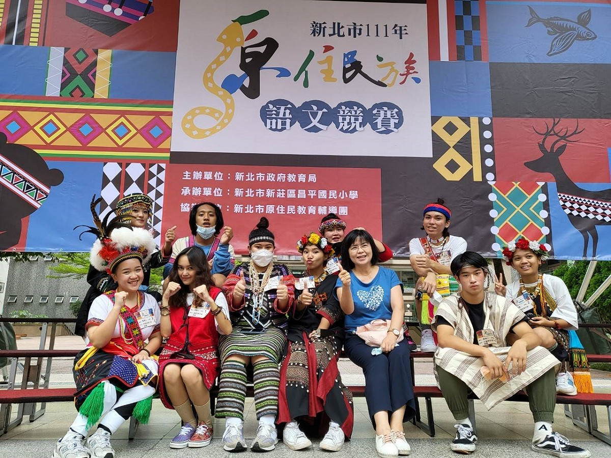 透過紥實完善的族語教學，金山高中原住民族藝能班在111年全國語文競賽中取得2座特優、5座優等的亮眼佳績。 圖：新北市教育局提供