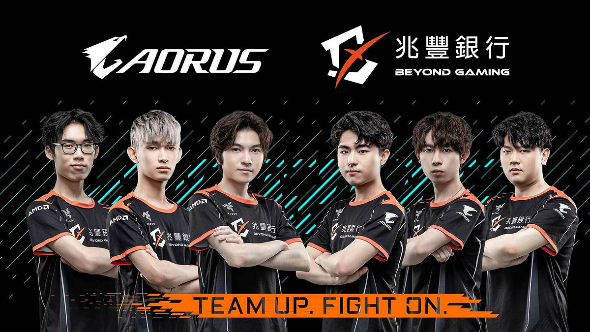 AORUS宣布與兆豐銀行Beyond Gaming戰隊結盟 圖：GIGABYTE/提供