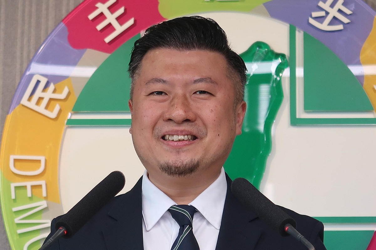 民進黨發言人張志豪 圖：林朝億/攝