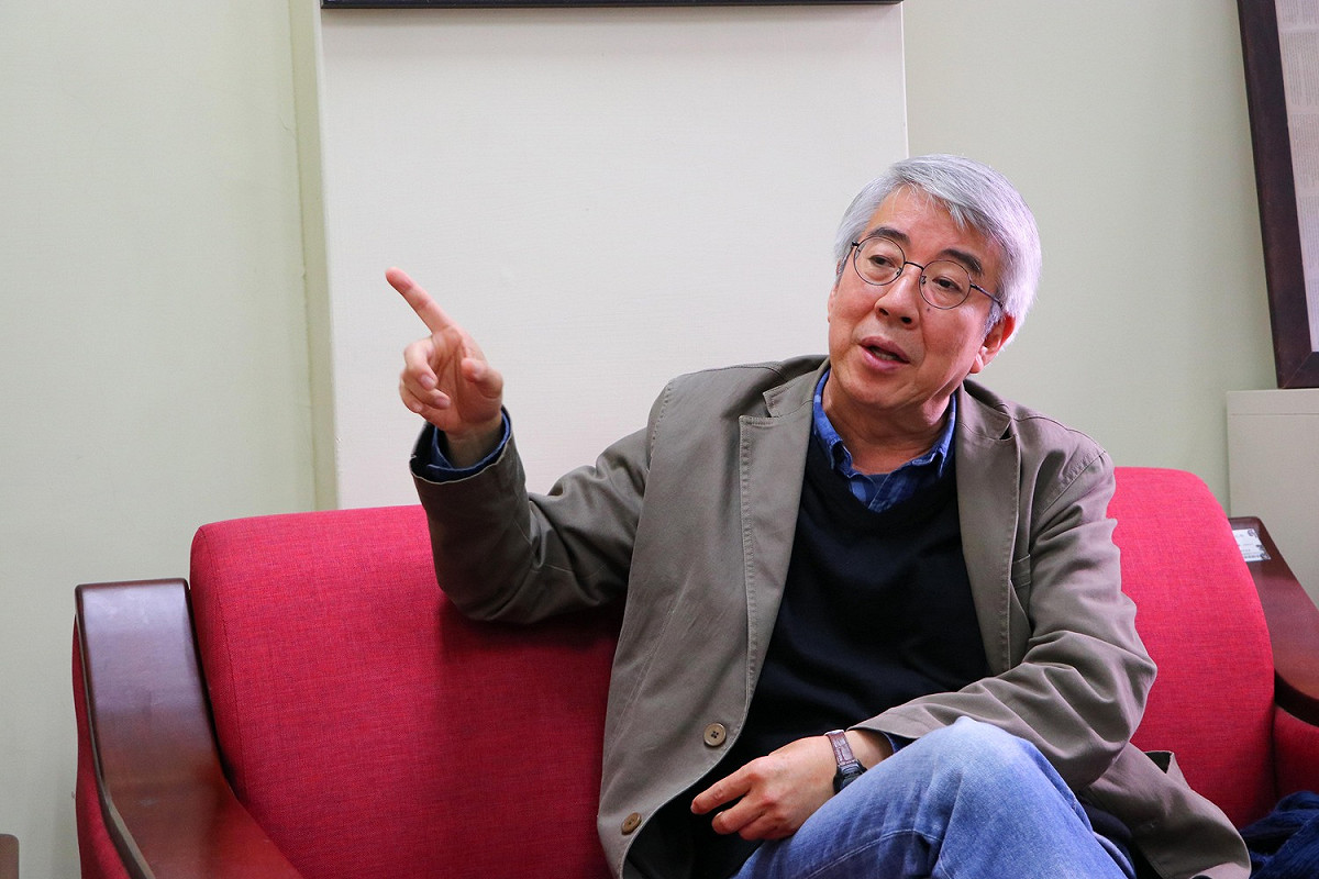 政治大學傳播學院教授郭力昕日前與多位學者發表「反戰」聲明。 圖：翻攝nccu.edu.tw官網(資料畫面)