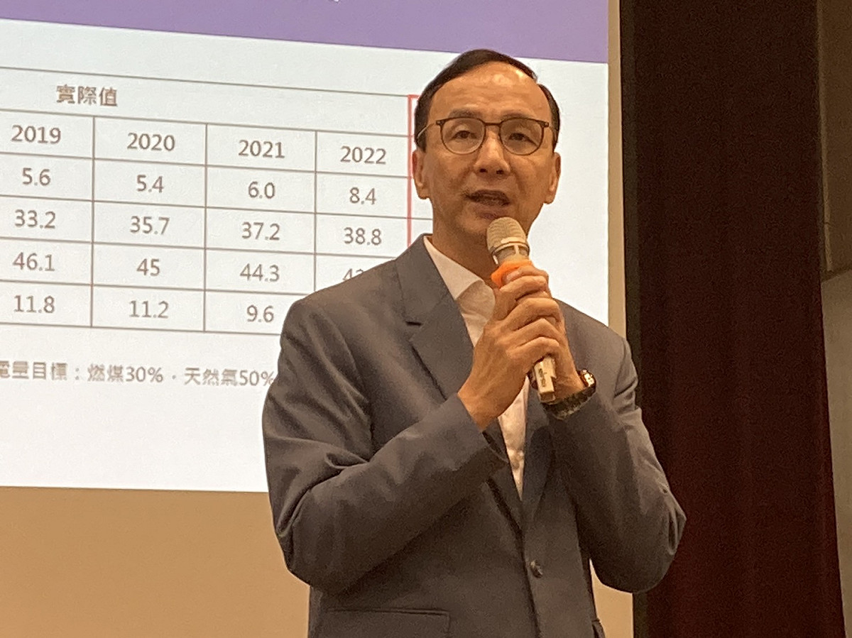 國民黨主席朱立倫。 圖：國民黨文傳會/提供