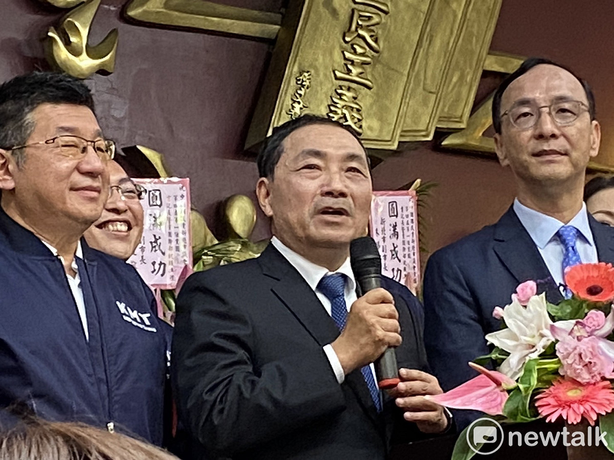 新北市長侯友宜。 圖：林昀真/攝