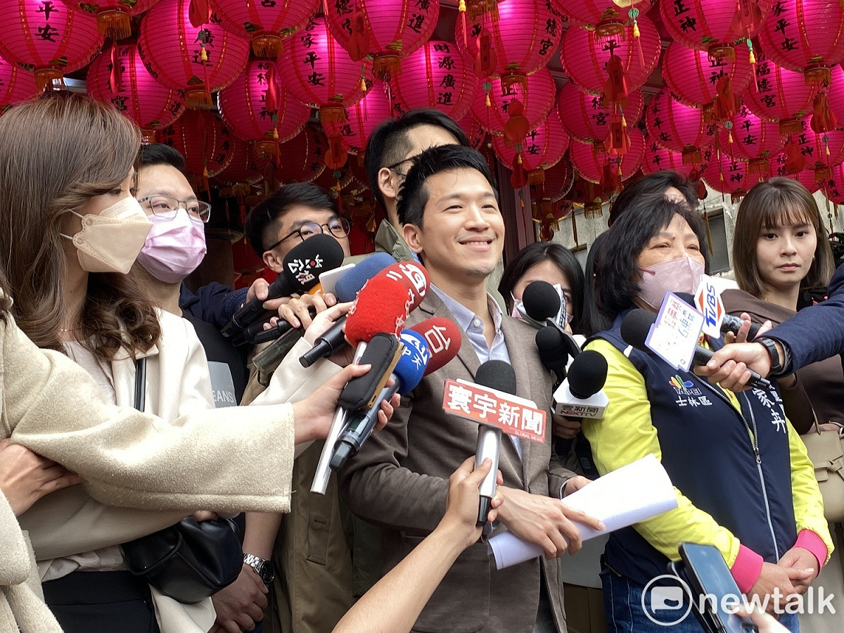 民進黨台北市立委何志偉。 圖：周煊惠 / 攝