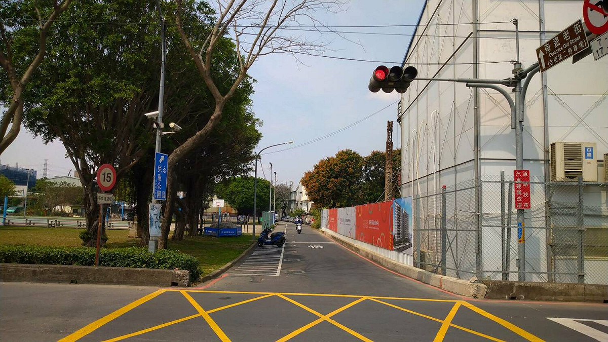 鶯陶安居社會住宅旁12公尺計畫道路現況圖。 圖：新北市城鄉局提供