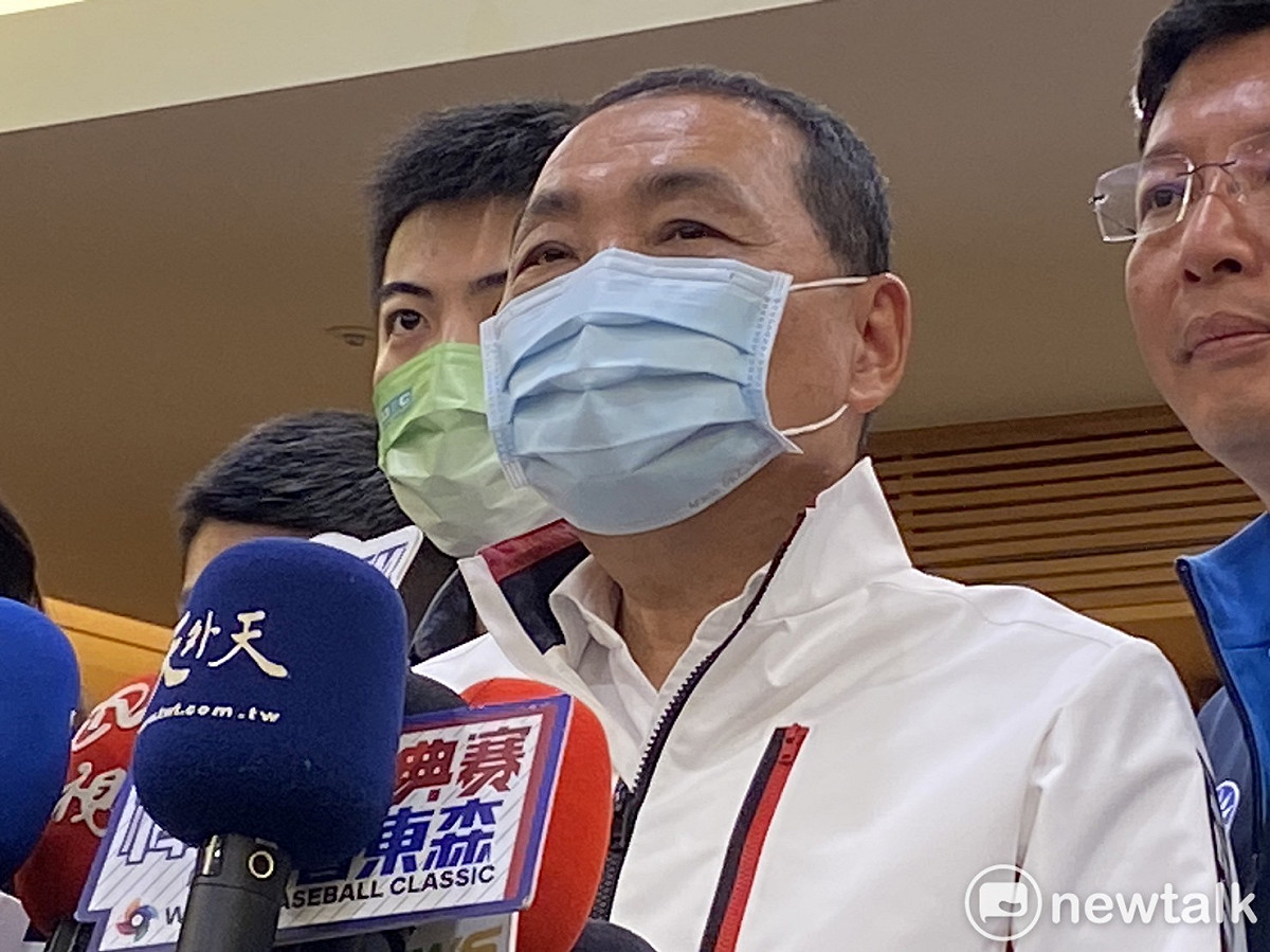 侯友宜表示，新北長年以來，對於城市外交或兩岸互動都有緊密聯繫。 圖：林昀真/攝