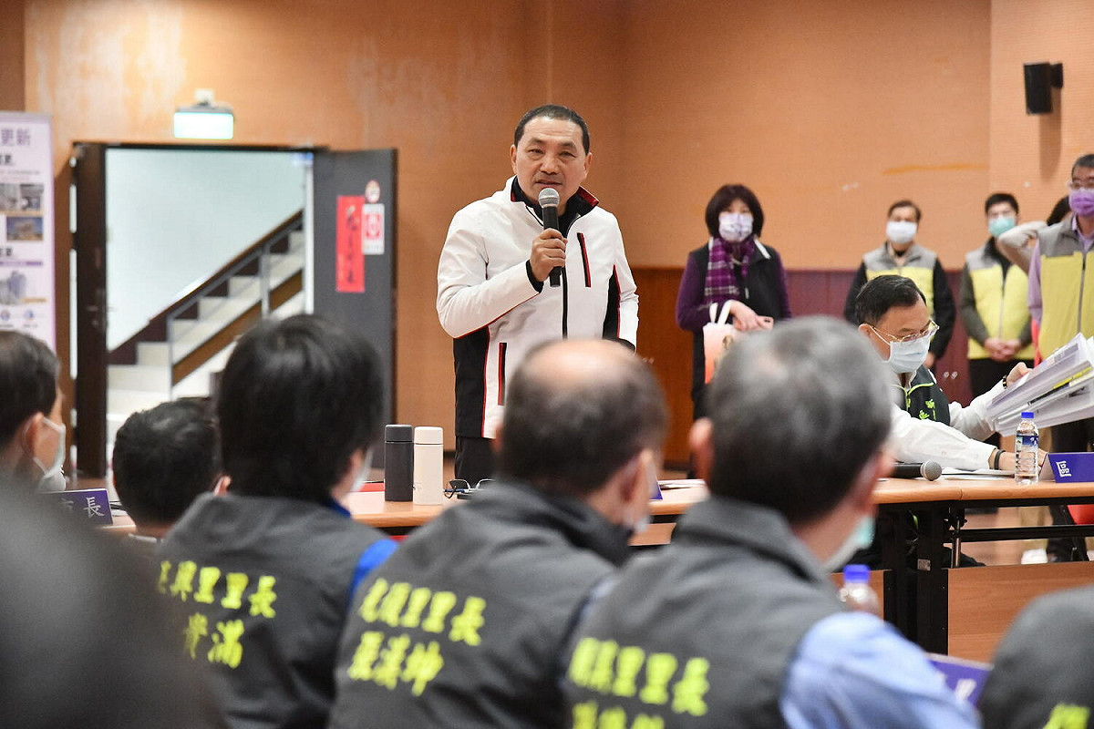 最新媒體民調，新北市民對侯友宜施政表現滿意度明顯下跌。 圖：新北市政府/提供