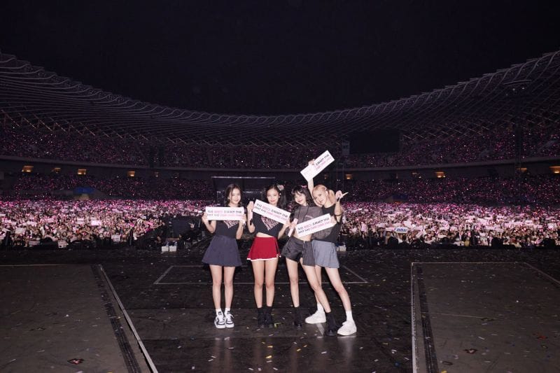 南韓人氣女團BLACKPINK來台開演唱會。 圖：取自YG Entertainment