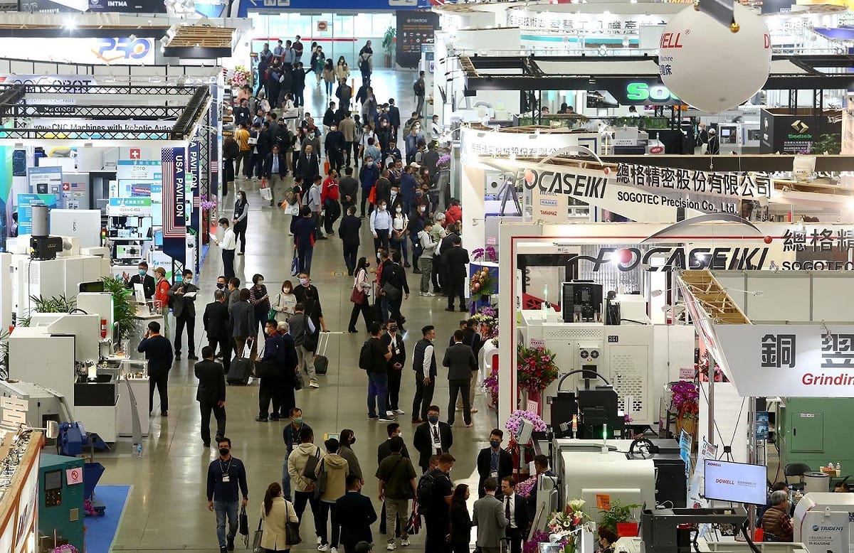 台北國際工具機展帶動智慧製造和數位轉型的網路聲量。 圖：翻攝TIMTOS臉書粉專