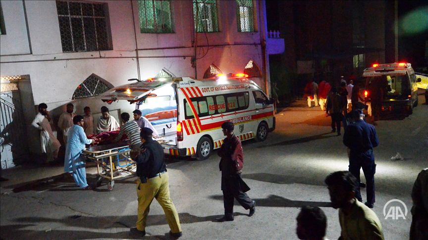 阿富汗東北部發生 6.5 級地震，導致約13人不幸身亡。 圖：翻攝自@anadoluagency Twitter
