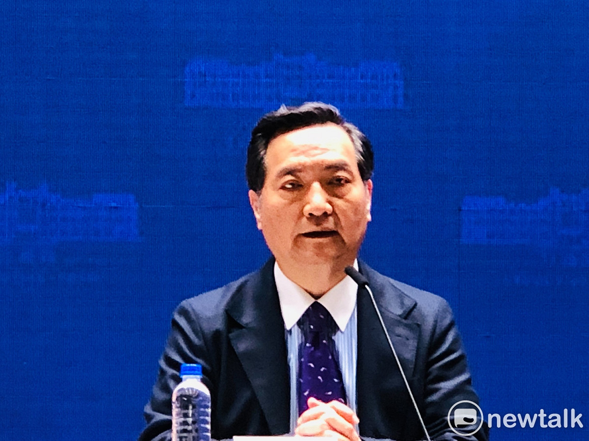 行政院政務委員兼代理發言人羅秉成。 圖：謝莉慧/攝