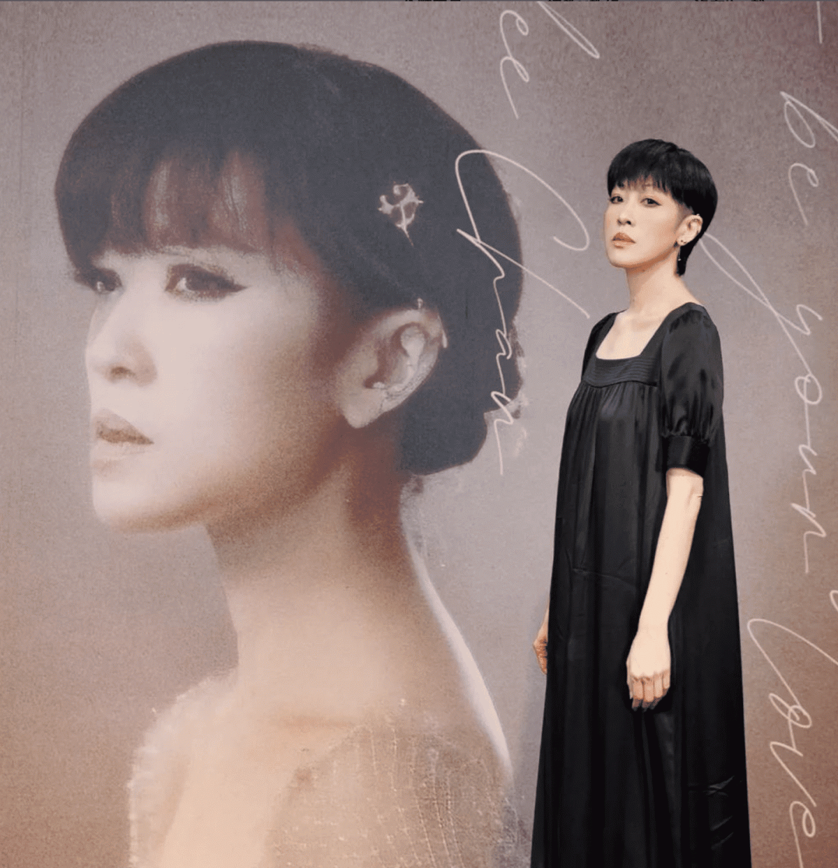陳珊妮推出台灣第一首由AI演唱的單曲〈教我如何做你的愛人〉。 圖：翻攝自IG＠sandeechan