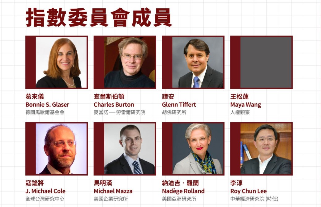 指數委員會成員。 圖：台灣民主實驗室提供